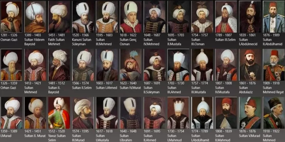 Osmanlı Padişahları Kronolojik Sırası Ve Hayatları